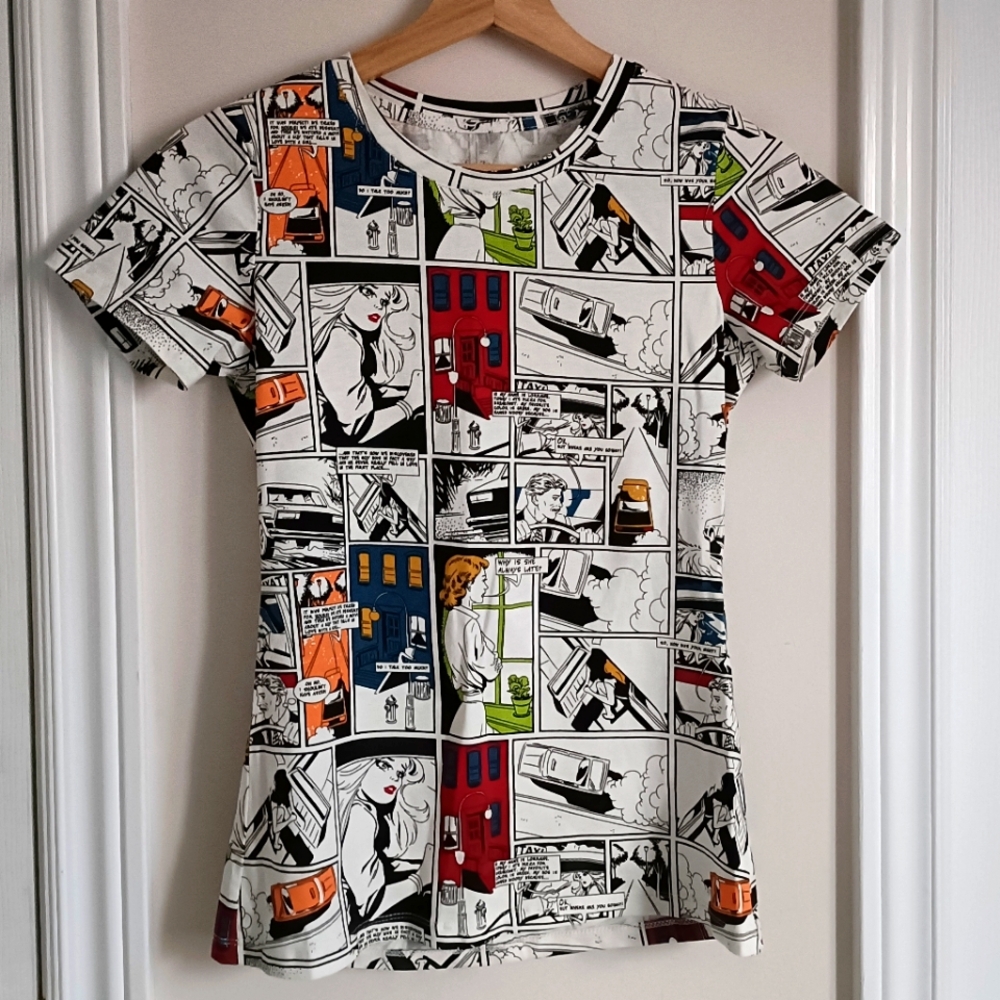 NWOT Twik Pop Art Graphic Tee (Simons)